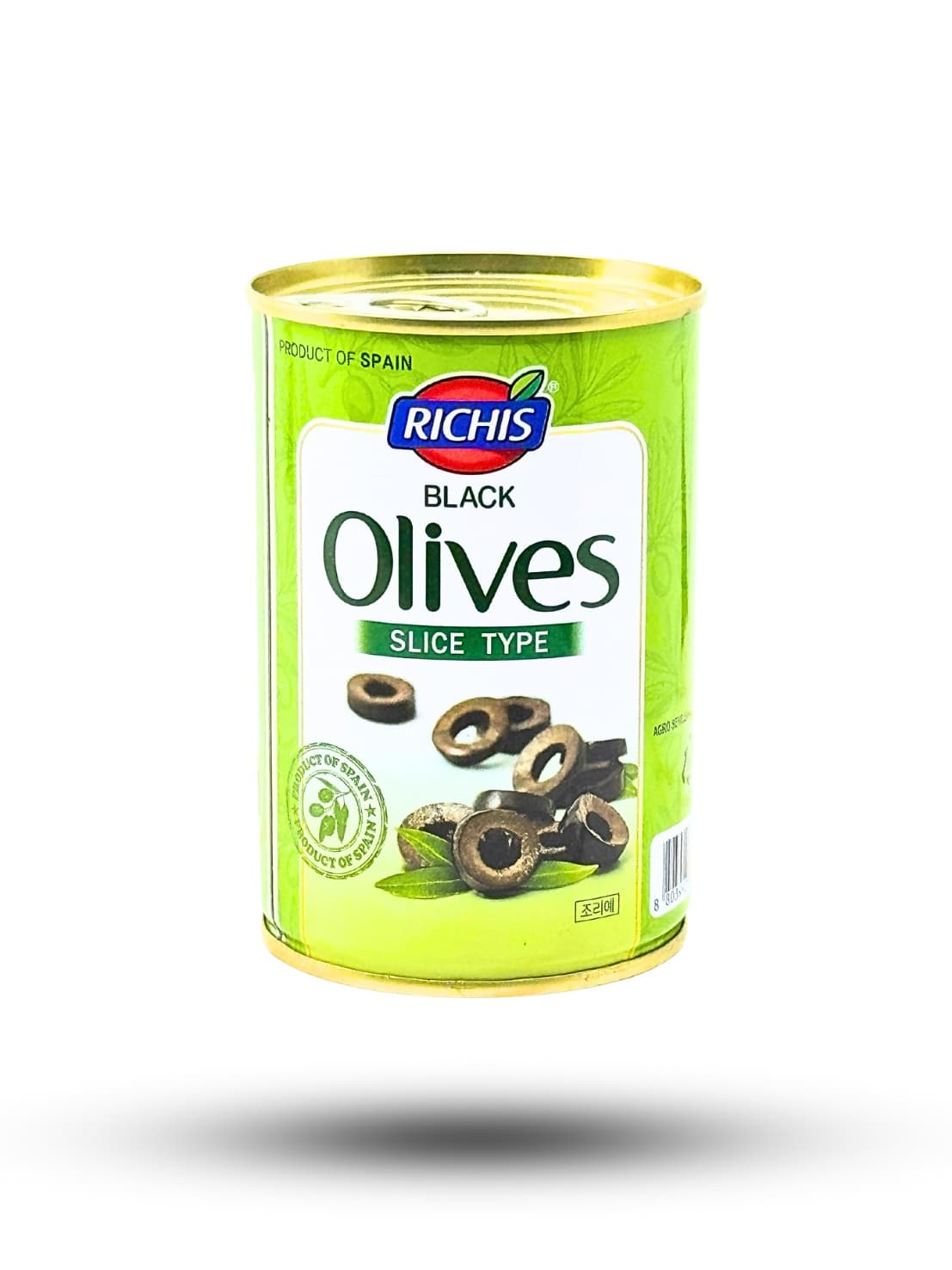BLACK OLIVES SLICE TYPE 405 g