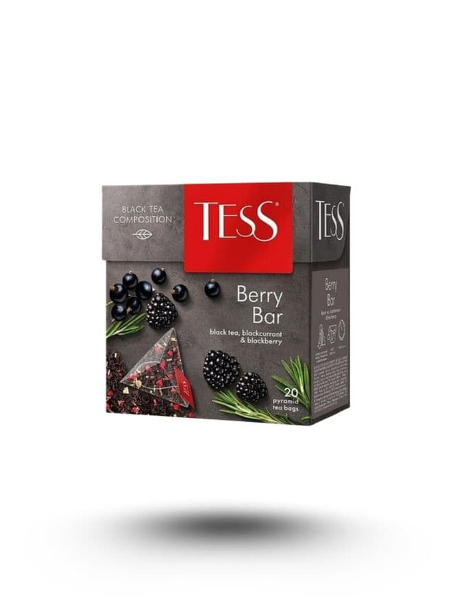 tess berry black tea 20 pcs