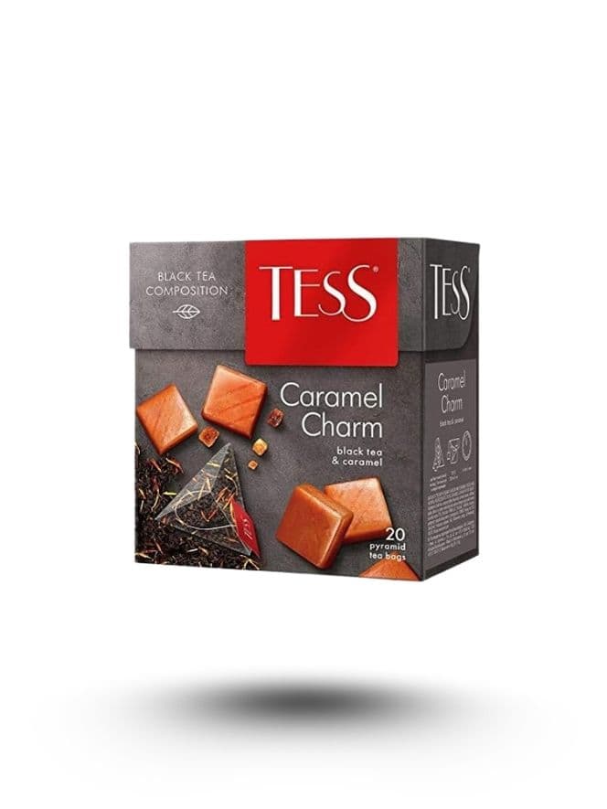tess caramel black tea 20 pcs