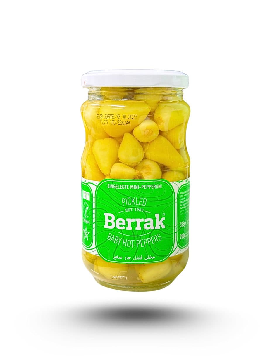 Pickled Baby Hot Peppers 325 g