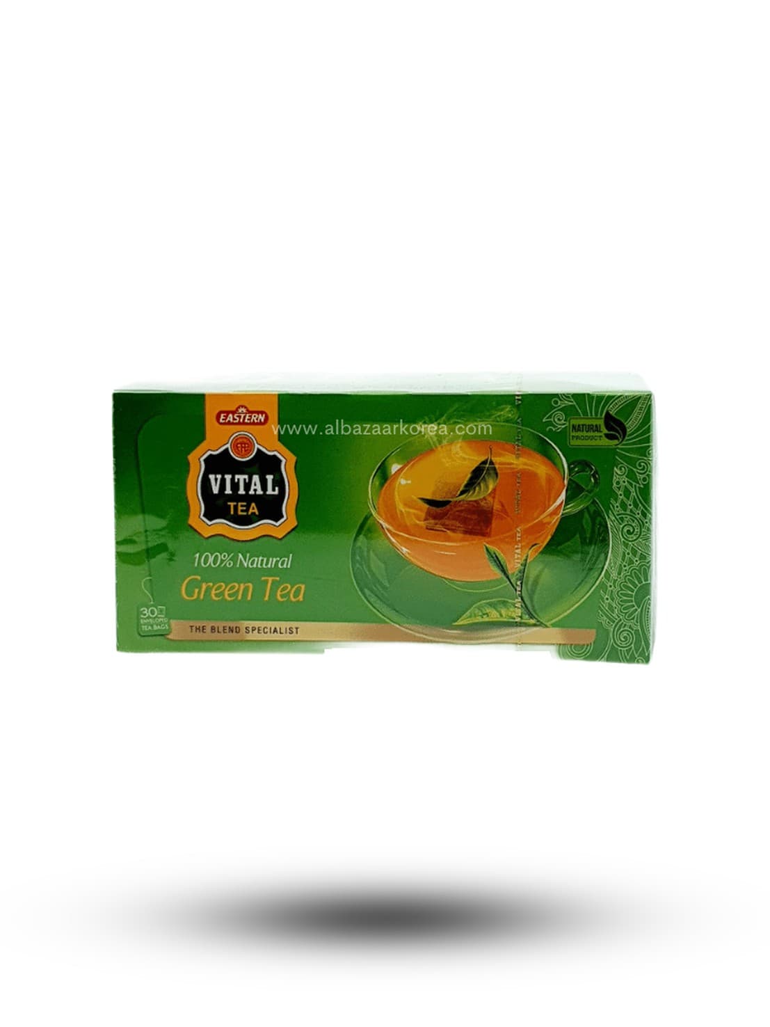Green teabags
