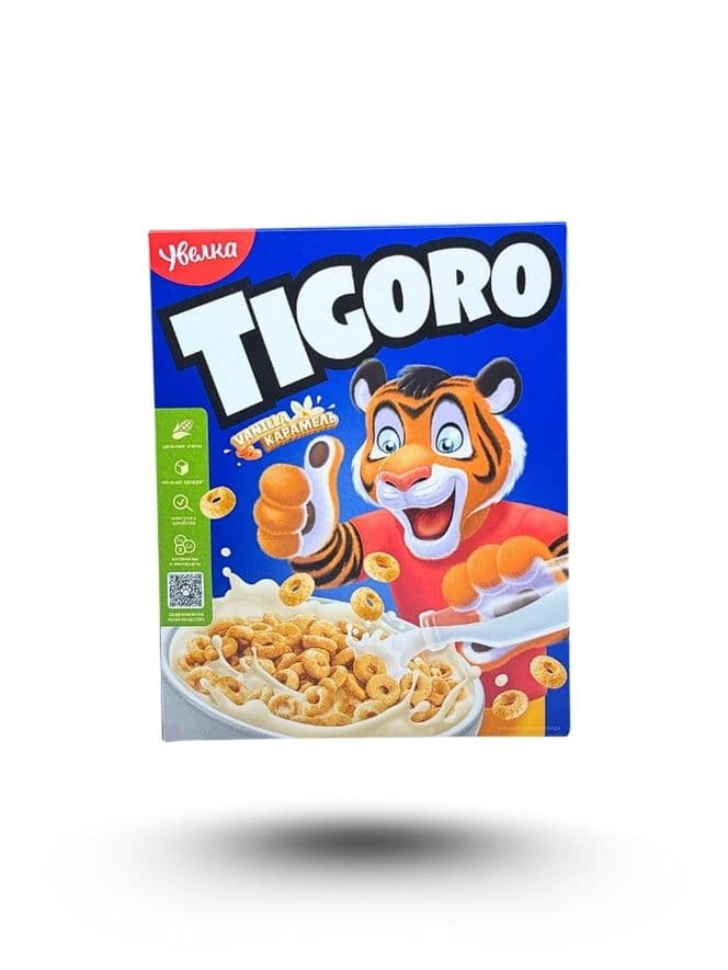 Tigoro Vanilla Caramel Breakfast Cereal 200 g