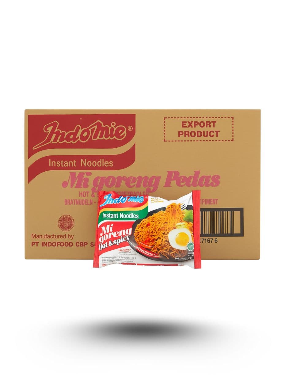 Box of Hot Spicy Instant Noodles 40 pcs