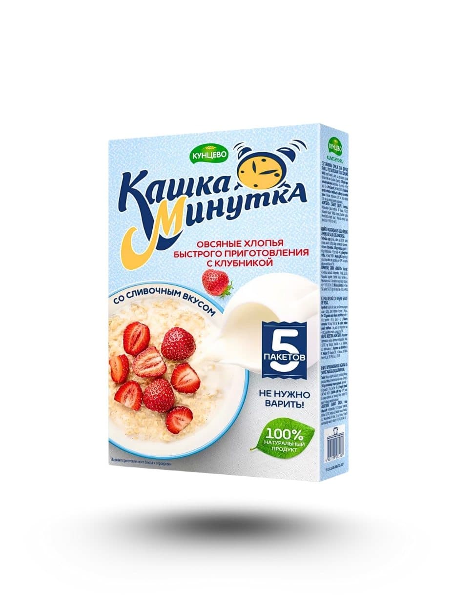 Oatmeal with Strawberry Flavor 215 g